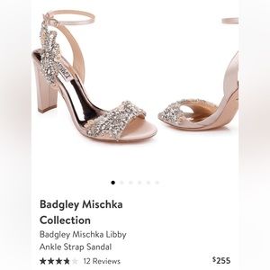 Badgley Mischka Libby Ankle Strap Sandal